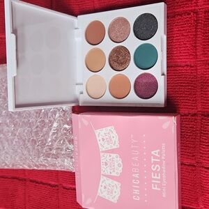 NWT chica beauty fiesta mini eyeshadow palette